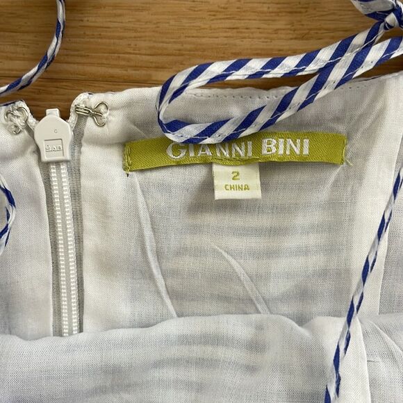 Gianni Bini Poppy Dress Stripe Maxi Size 2 - Picture 8 of 9